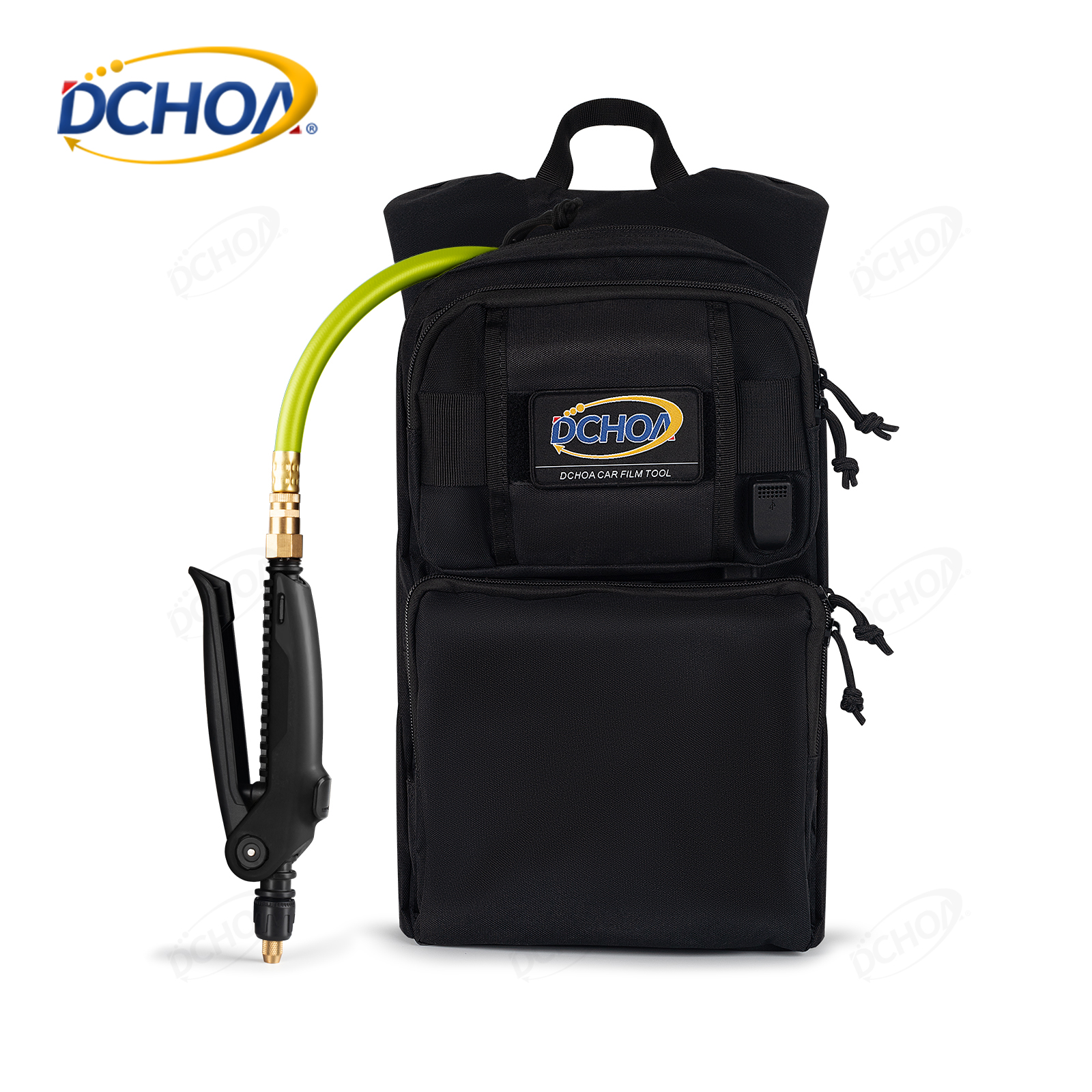 Machine à laver à haute pression, 3L, Teinte Buster, Sac à dos, Pompe, Pulvérisateur, Batterie 62L