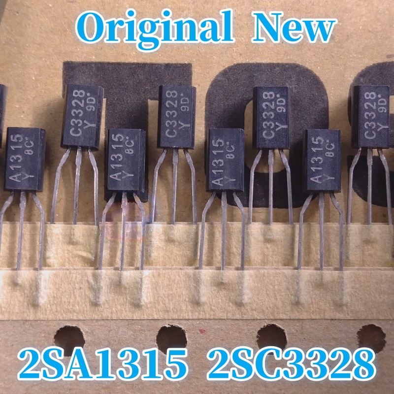 20 par 2SA1315 2SC3328 A1315 C3328 Oryginalne, fabrycznie nowe, autentyczne