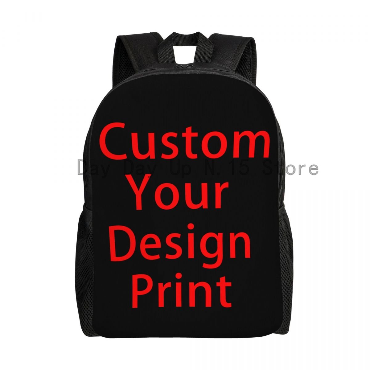 Custom Your Design Print 3D Print Backpacks for Boys Girls School College Travel Bags Men Women Bookbag Fits 15 Inch Laptop