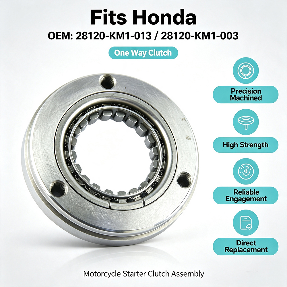 Kopling Satu Arah Motor Starter Motor untuk Honda CH250 CN250 Helix Spazio NSS250 Jazz FES250 PS250 28120-KM1-003 28120-KM1-013