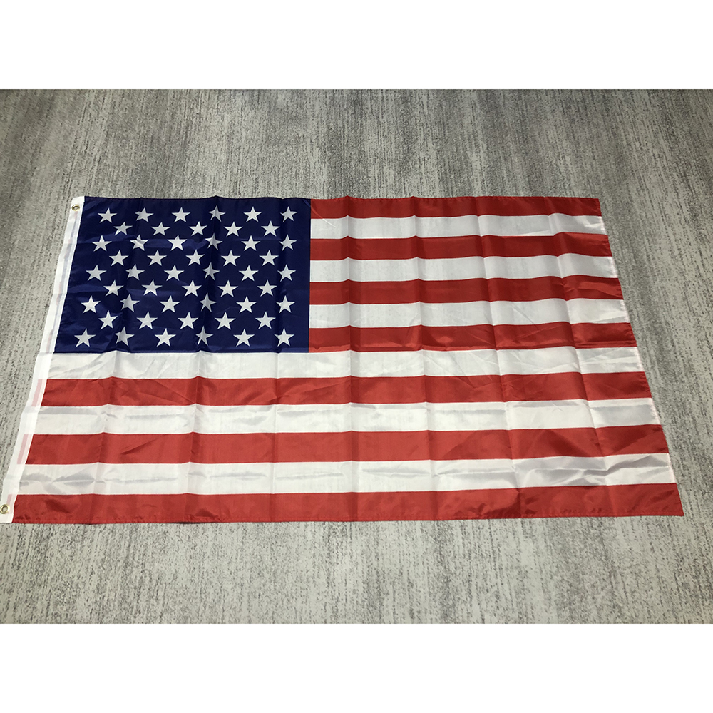 Drapeau américain 60x90cm 90x150cm drapeau américain Double face imprimé Polyester bannière suspendue drapeau américain œillets drapeau américain pour la décoration
