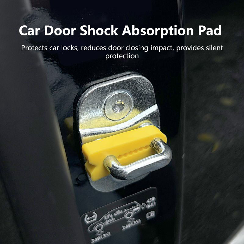 Siliconen autodeur schokdemper universele geluidsdempende geluidsreductie demper pad anti-vibratie buffer anti-botsing kussen