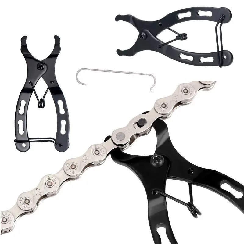 Fahrradkette Schnallen zange Mini MTB Fahrradkette Schnell verschluss Magic Link Clamp Entfernung installieren Zange Rennrad Reparatur werkzeuge