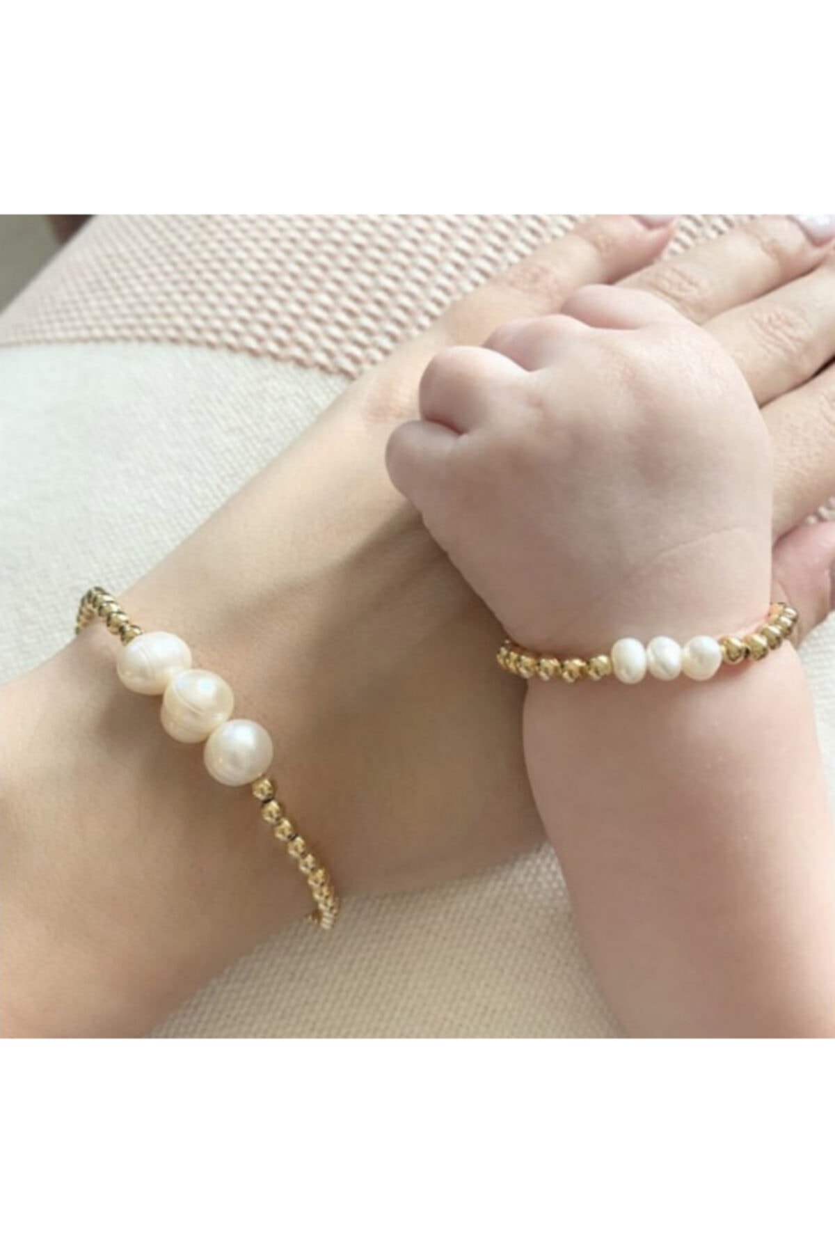 Gelang Mutiara Alami Ibu Bayi Kalung Wanita Perhiasan Bergaya Perhiasan Cincin Rantai Model Influencer Mode Kualitas Murah