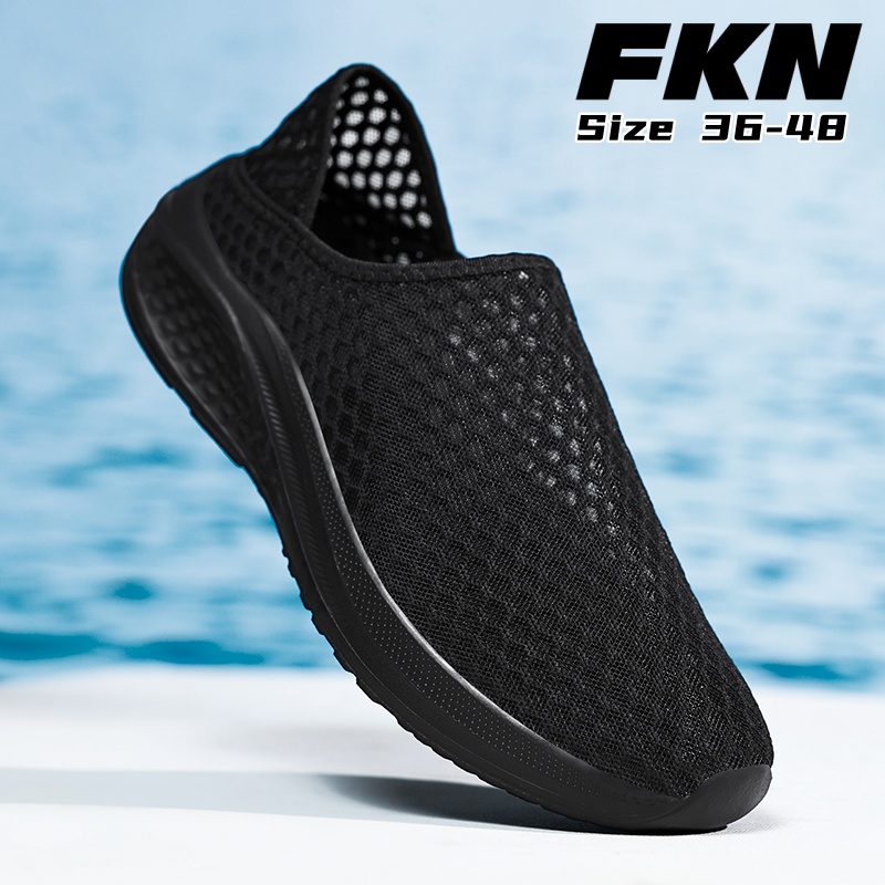Zapatos deportivos de malla para hombre, zapatos informales transpirables para hombre, zapatos unisex suaves y cómodos para parejas, zapatos planos de talla grande para mujer 36-48