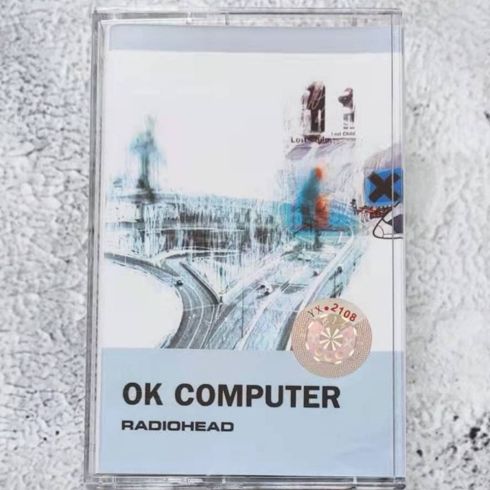 Radiohead OK Computer Album Musique Rock Cassette Neuve Scellée Collection Rétro Nostalgique Compatible Lecteur