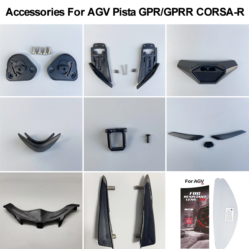 Mechanizm podstawy wizjera kasku Visera Lock do AGV PISTA GPR, PISTA GPRR, CORSA R Viseira Capacete De Moto Akcesoria Części
