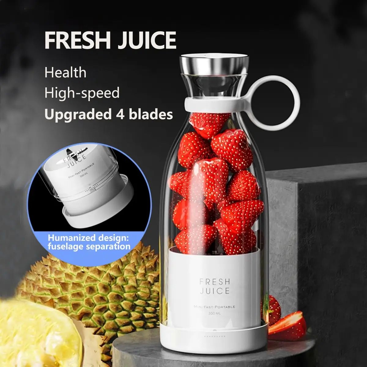 Novo mini liquidificador portátil espremedor elétrico misturadores de frutas casa smoothies misturador multifuncional máquina fabricante suco liquidificador