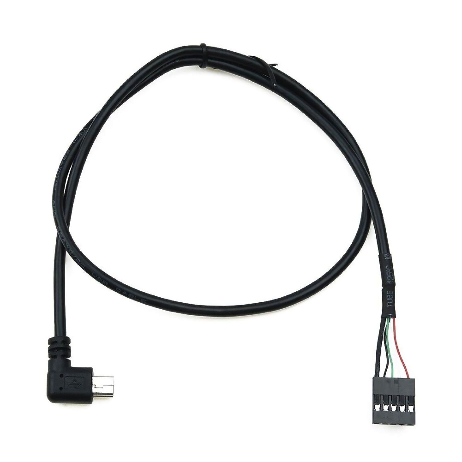 Cable enfriador de CPU con interfaz Mini USB de 58cm para Corsair Hydro Series H80i V2 H90 H100i H115i, enlace de fuente de alimentación negro