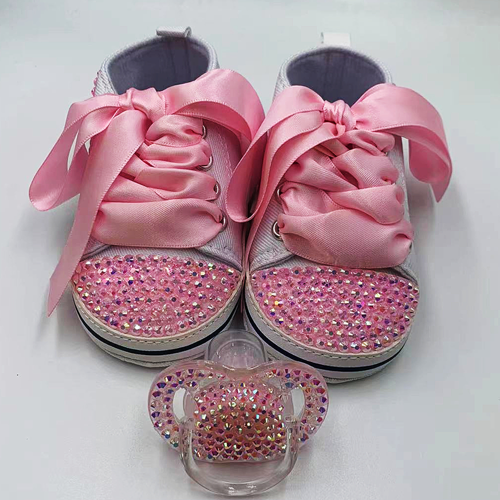 Bebê da criança sapatos do bebê meninas meninos tênis de lona sola macia de alta qualidade tornozelo infantil primeiros caminhantes sapatos de berço