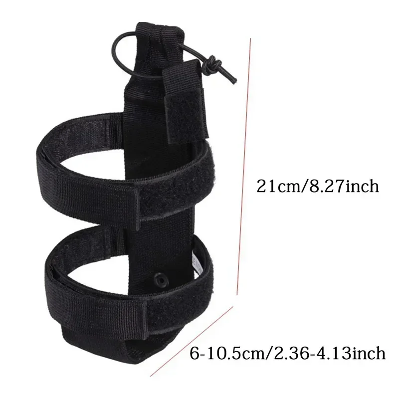 Borsa per bottiglia d'acqua Molle Borsa portatile da viaggio all'aperto Escursionismo Porta bottiglia d'acqua Borsa per bollitore Borsa per idratazione Zaino da viaggio