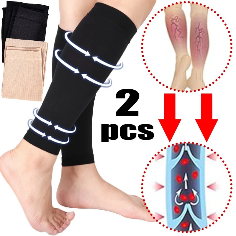 Prevent Varicose Veins Calf Sock Relieve Muscle Soreness Lower Leg Socks Reduce Legs Fatigue Shaping Anti Slip Calf Stockings