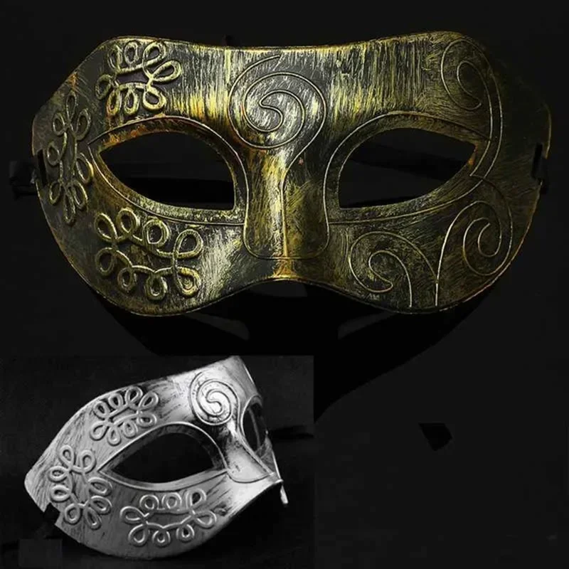 Pesta Halloween topeng Cosplay topeng Retro pria anonim pria Fawkes gaun mewah Aksesori kostum dewasa