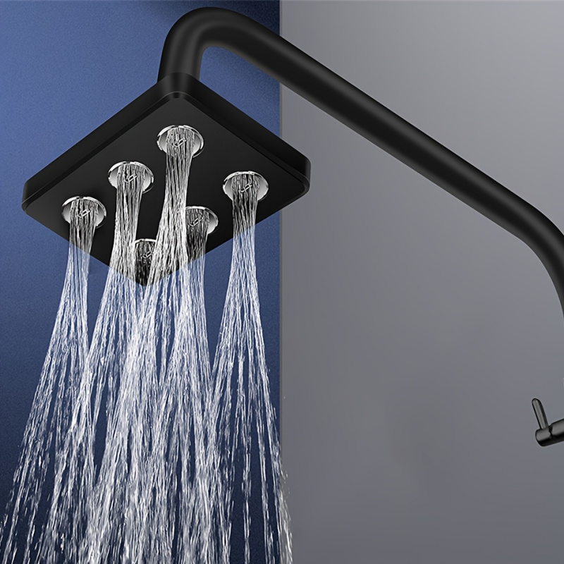 Upgrade Your Bathroom with this Supercharged Wall-Mounted Shower Head! bathroom accessories, shower head