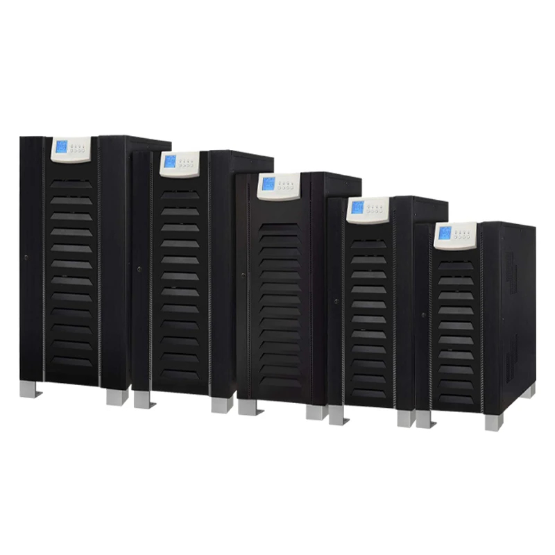 低周波産業用オンラインAC純正弦波3相単相UPS 10kVA無停電バックアップ電源