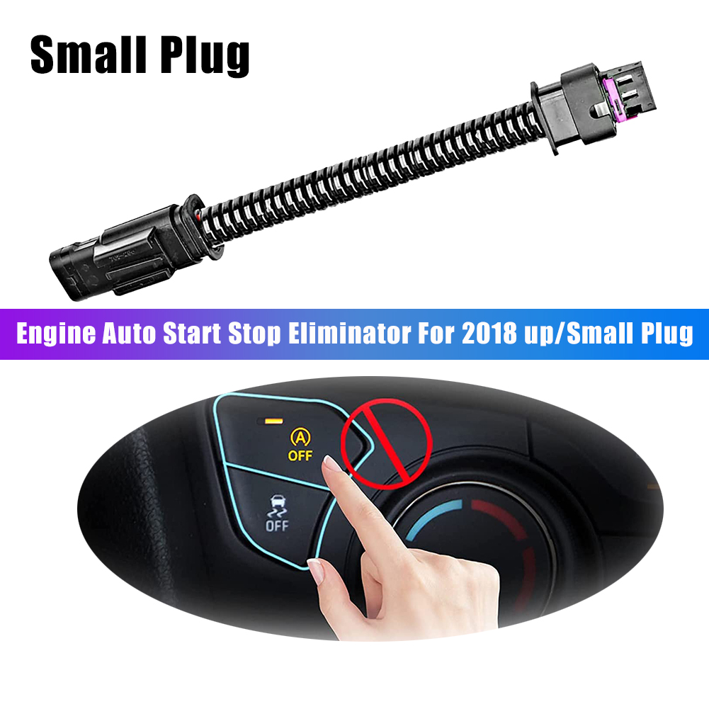 Auto Start Stop Plug para Chevrolet Equinox Malibu Cruze 19-21 Cadillac XT4 XT5 XT6 18-21, pequena exclusão, desativar, cancelar