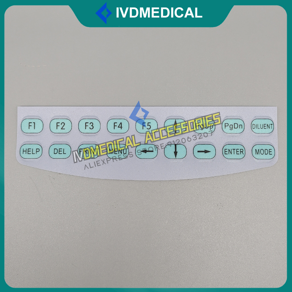 Film autocollant pour clavier Mindray BC2600 BC2800 BC2600VET BC2800VET BC-2600 2800 2600VET 2800VET, Original, nouveau