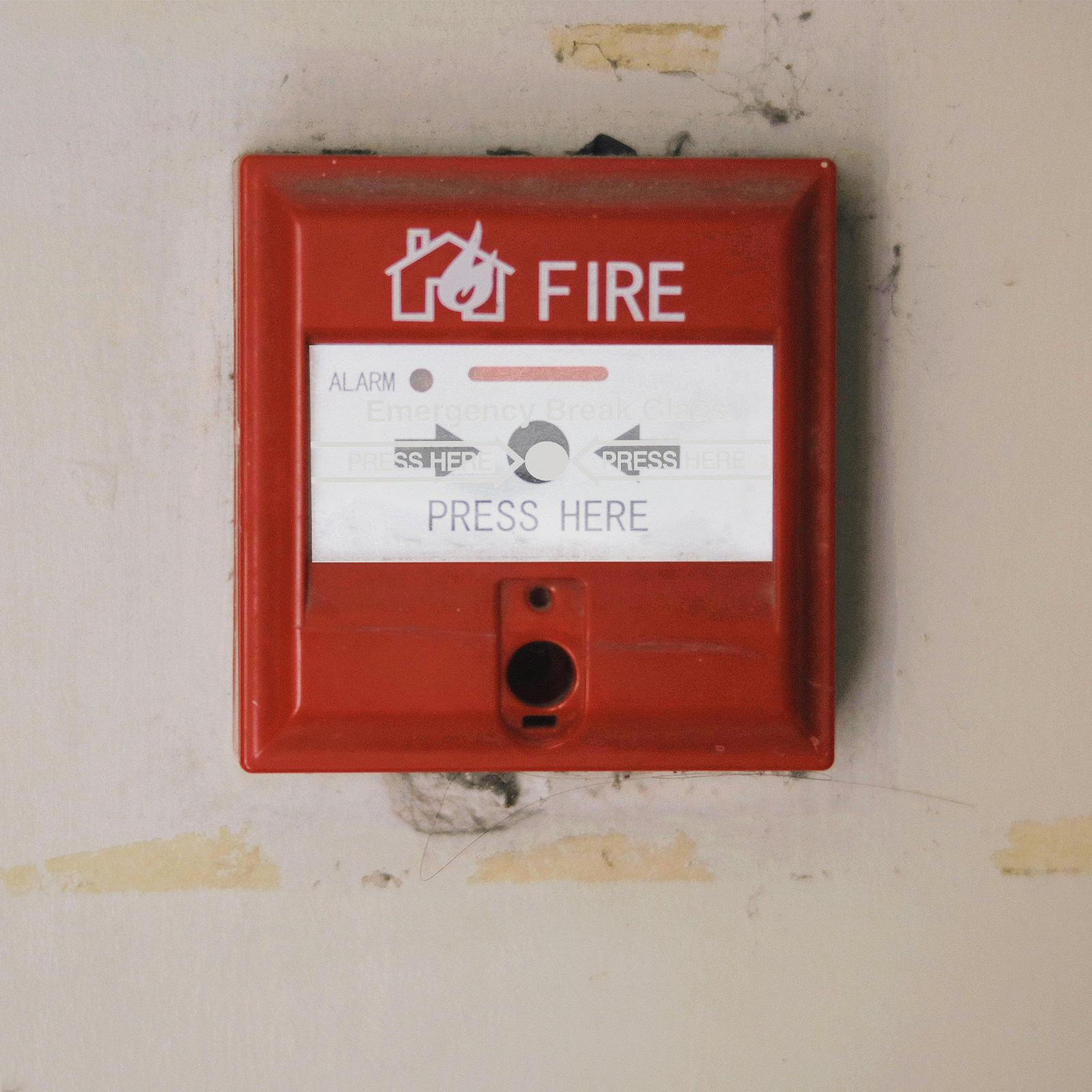 Panel de vidrio de repuesto para alarma de incendio, cubierta de vidrio resistente a altas temperaturas, resistente al agua, punto de llamada manual, uso de emergencia, 10 Uds.