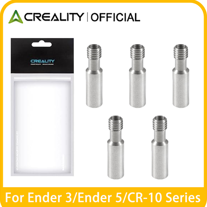 Creality CR 10/Ender 3 ชิ้นส่วนกันความร้อนแบบเกลียว M6 ทำจากสแตนเลส สำหรับเครื่องพิมพ์ 3 มิติ รุ่น Ender 3/Ender 5/CR10 Series