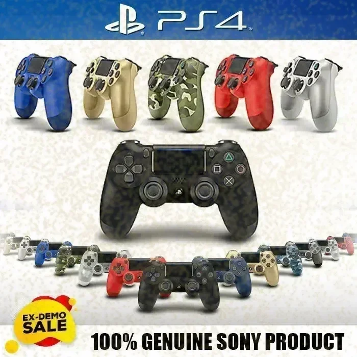 Беспроводной игровой контроллер Sony Joystick PS4, Bluetooth-геймпад с вибрацией для консоли PS4