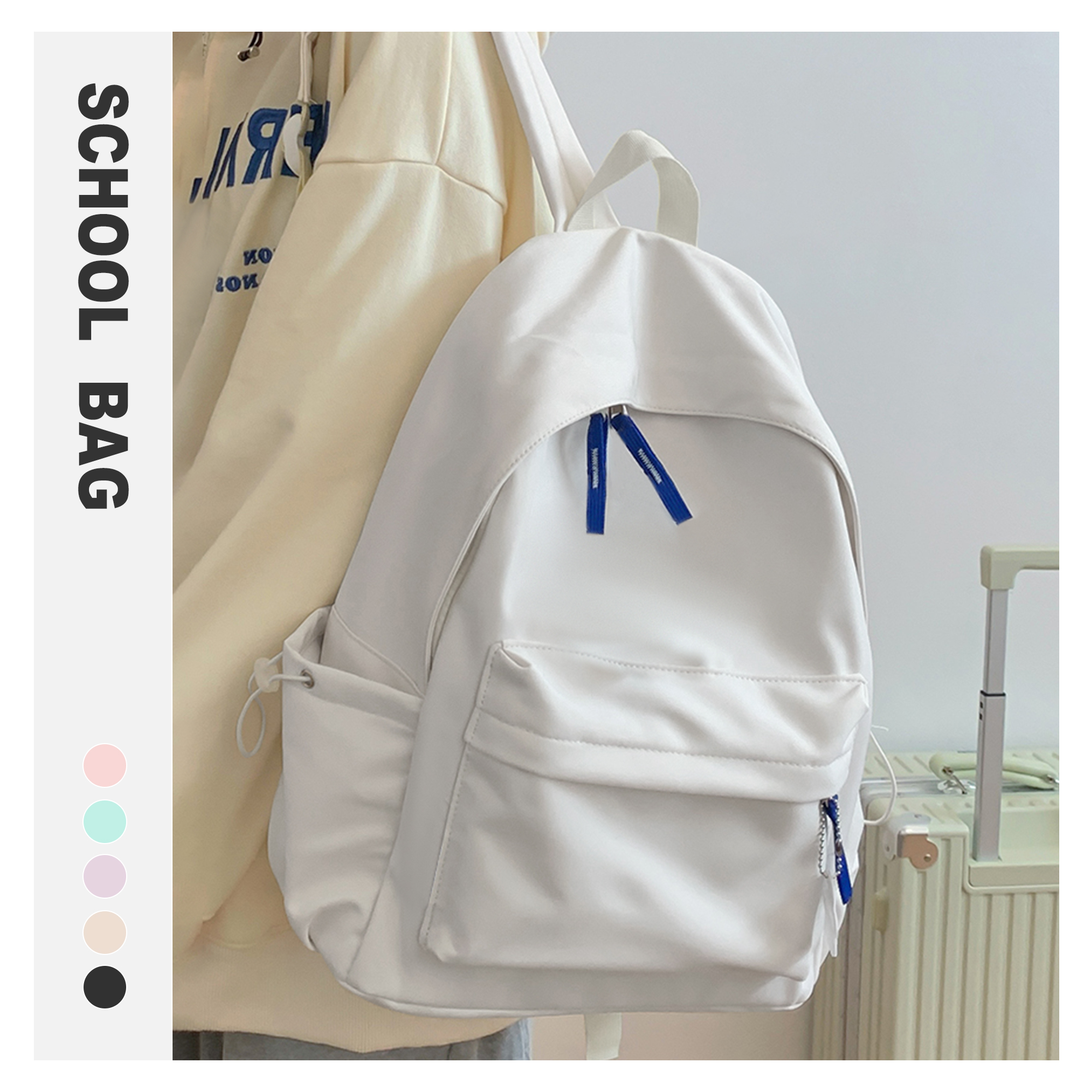 Schult asche für Mädchen Freizeit schule Rucksack für Jungen Teenager Student Bücher tasche Reise kawaii niedlichen Rucksack Nylon Kinder rucksack