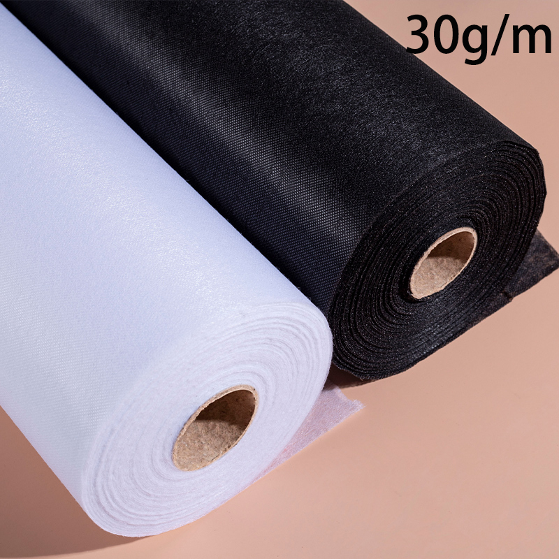 5 meter/lot (5.4 yard) * 1meter(1.09yard) bahan kain Interlining tidak ditenun ringan aksesori jahit DIY 30g/M