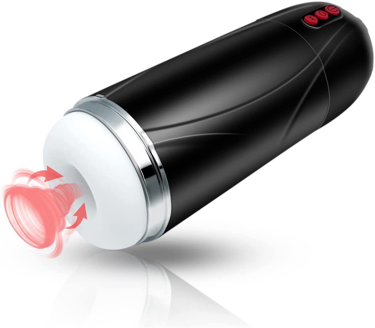 Vollautomatischer 5-Gang-Masturbator für Männer mit 10 Vibrationsfrequenzen und Ein-Klick-Burst-Funktion, Penis-Trainer für Erwachsene.