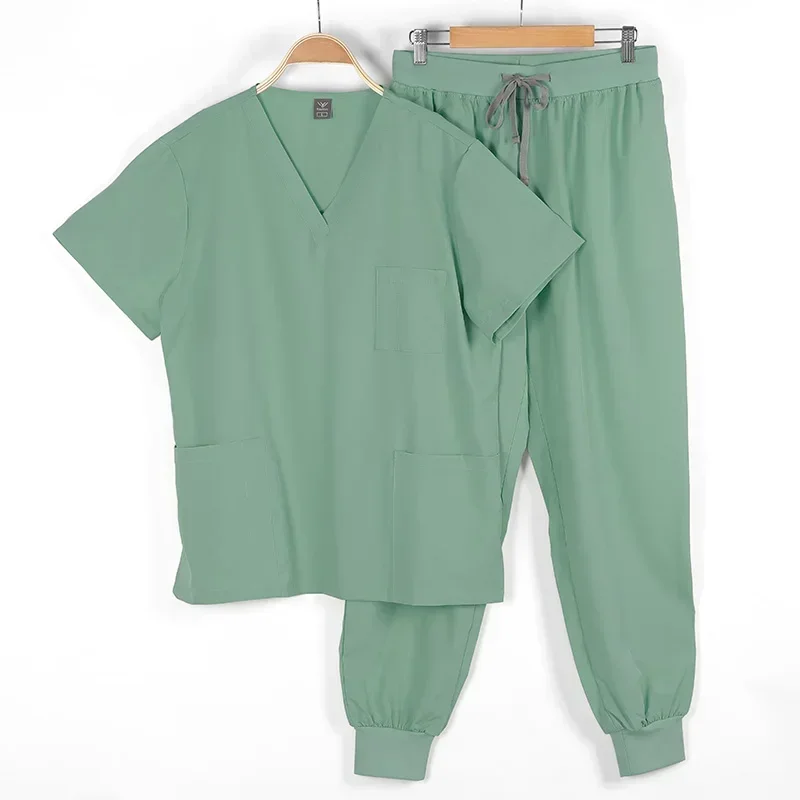 卸売手術室医療制服スクラブ病院作業スクラブセット用品歯科ナーススーツジョガー作業服
