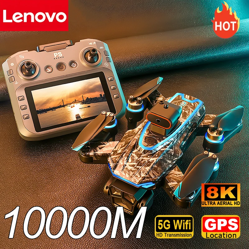 Xiaomi D13 GPS Drone 8K Triple caméra HD flux optique Intelligent évitement d'obstacles pliable moteur sans brosse quadrirotor VR UAV