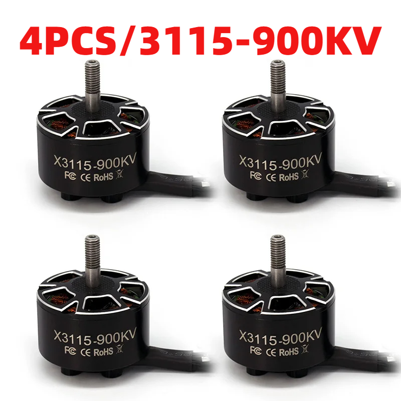 EP RC Motor X3115 3115 900KV FPV Borstelloze Motor 6S Lipo 5mm Uitgangsas Voor RC 9 ~ 10 inch Propeller Meerassige Traversing Drones