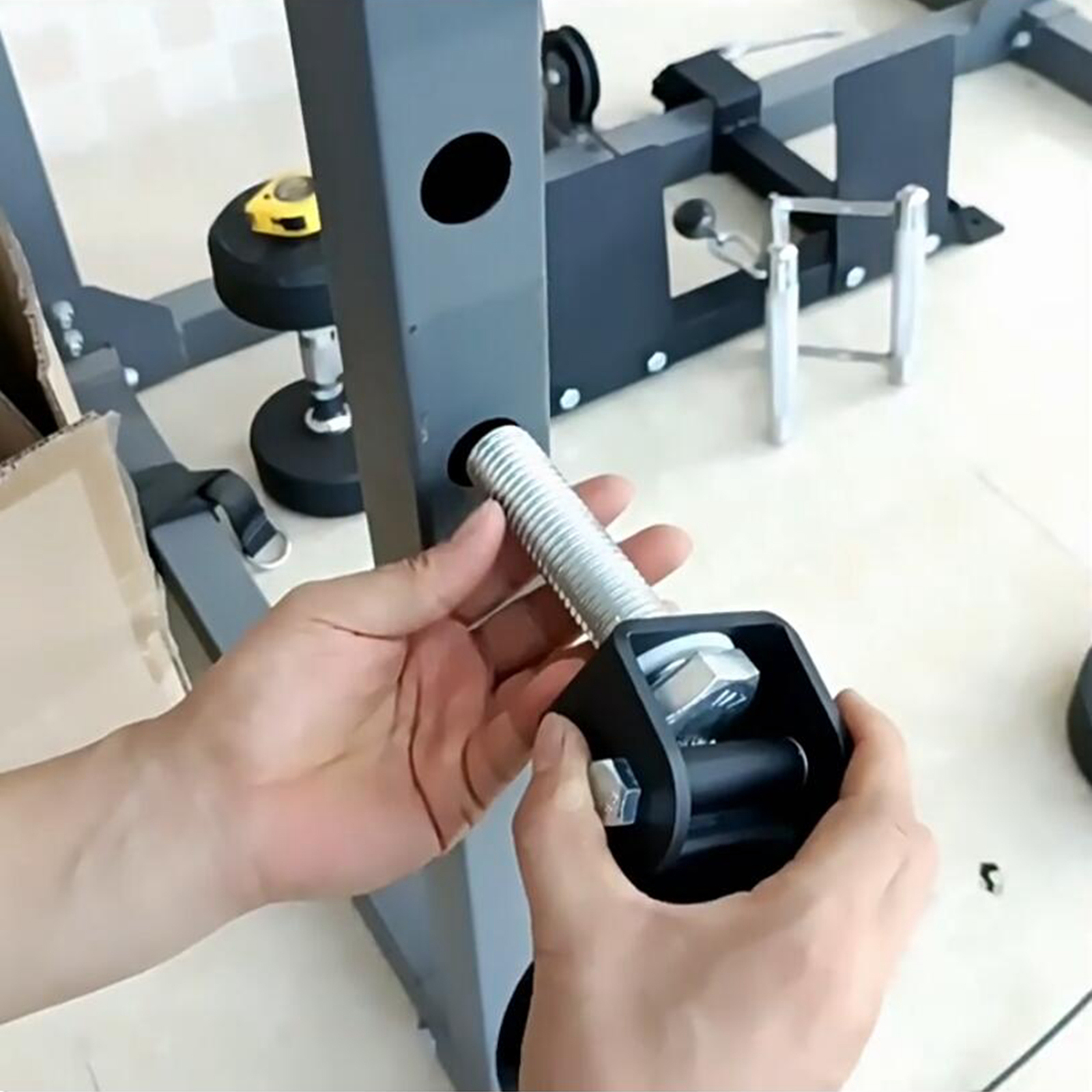 Polia giratória montada em rack, bloco de polia para academia, peças pesadas, faça você mesmo, polia fitness para levantamento de peso, sistema de polia lat, academia esportiva