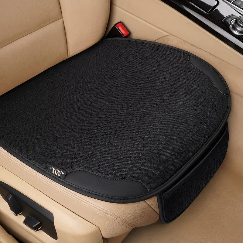 Sarung jok mobil สำหรับแผ่นป้องกันเบาะรองนั่งในรถยนต์แฟลกซ์ด้านหน้าด้านหลังแบบสากลแผ่นรองกันลื่นอัตโนมัติสี่ฤดู