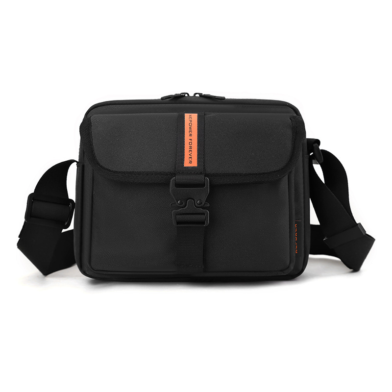 Bolsa de peito de nylon impermeável para homens, bolsa crossbody masculina, mochila de estudante, mochila esportiva ao ar livre, nova moda
