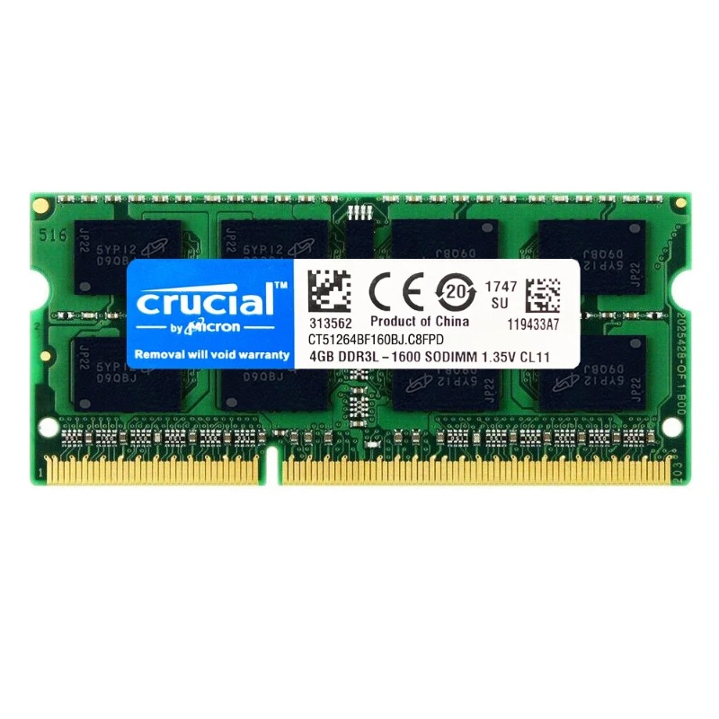 DDR3L 4GB 8GB Pamięć RAM do laptopa 1333MHz 1600MHz PC3L 10600S 12800S 204Pin 1.35V SODIMM Pamięć do notebooka DDR3 RAM