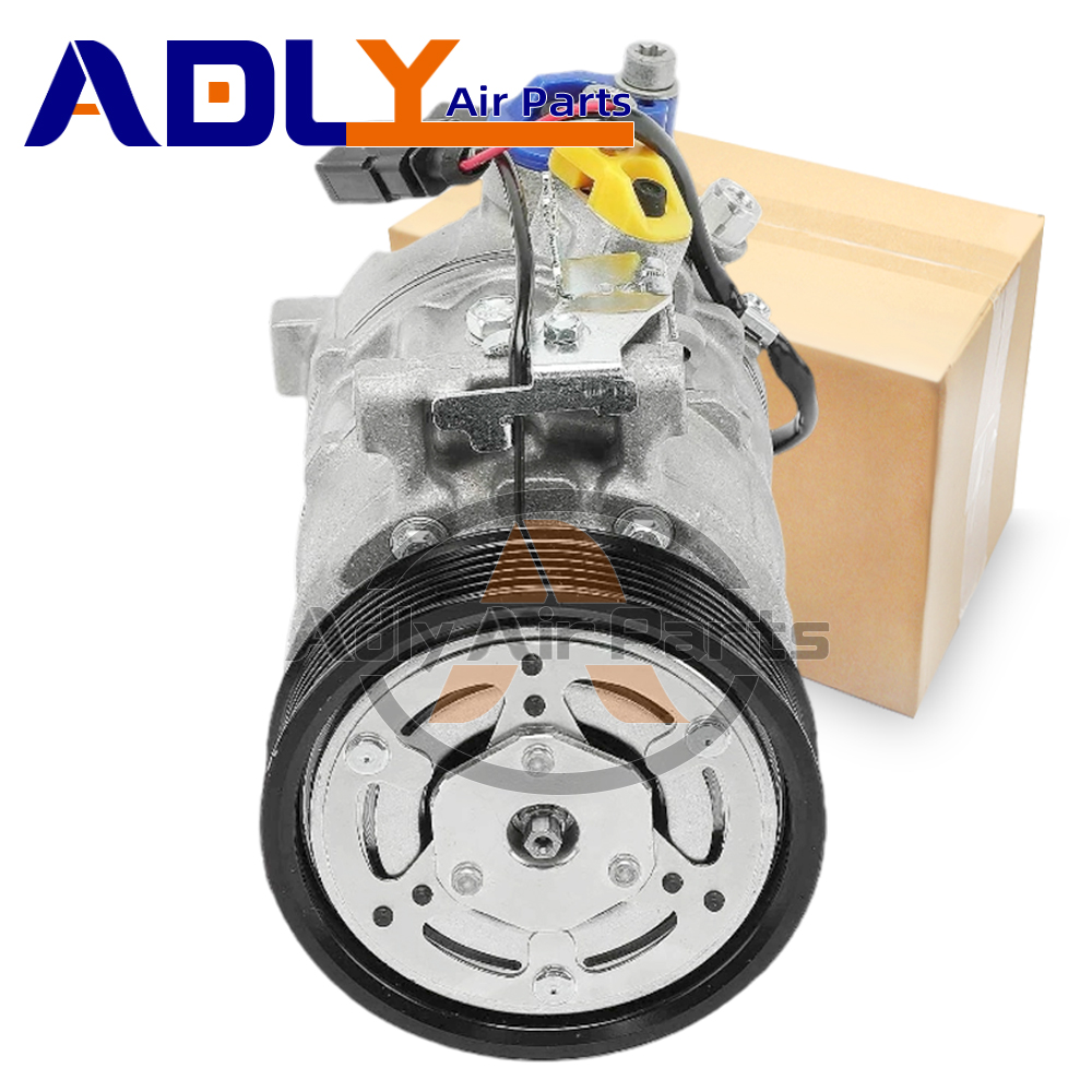 Compresseur AC pour Audi A4 A5 A6 A7 Q7 VW TOUAREG 3.0 TDI 6SAS14C, 4M0820803L 4M0816803L 4M0820803A 4M0820803J 4M820803J