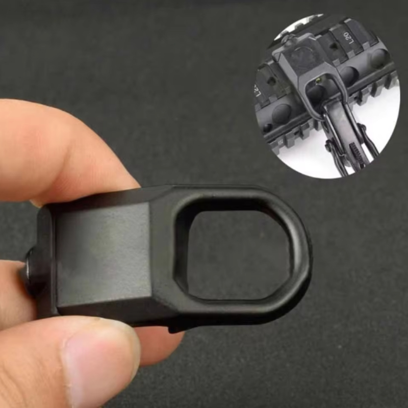 1 Pezzo Accessori per Fibbie Tattiche a Sgancio Rapido, Adattatore per Installazione in Acciaio, Clip per Fibbia, Accessori