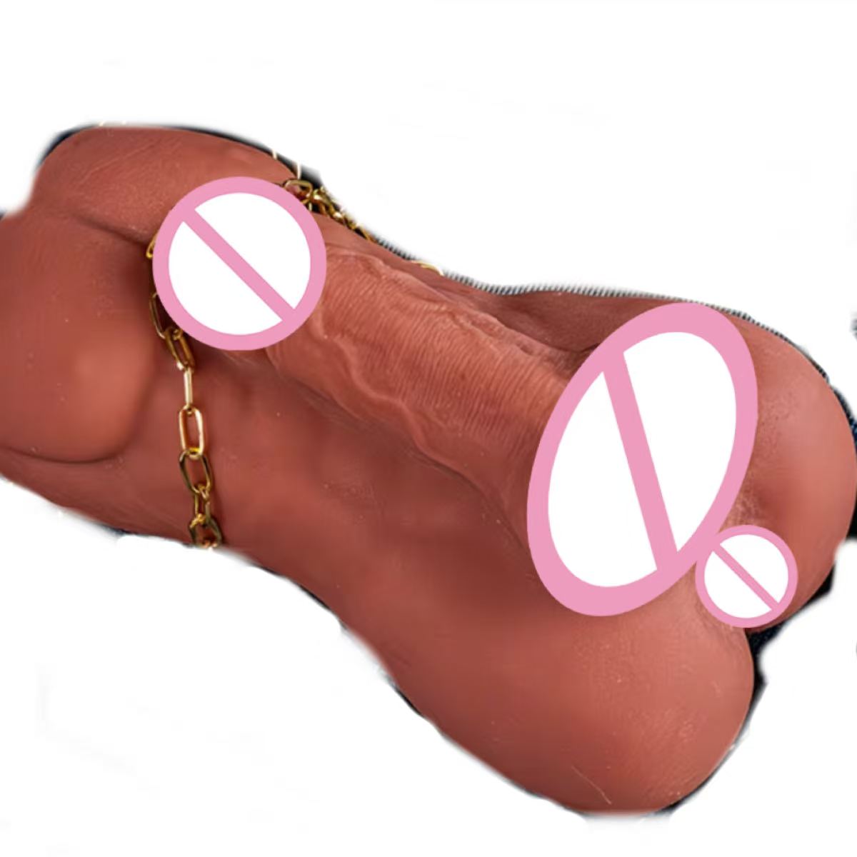 Męski masturbator z realistyczną teksturą 3D, lalka analna z TPE, penis symulowany, masturbator dla mężczyzn homoseksualistów.