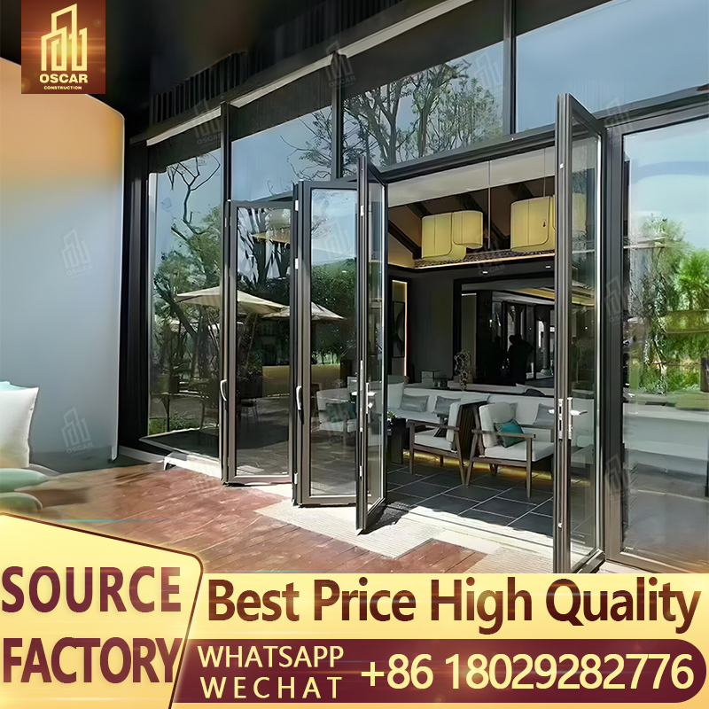 Oscaracso Imagery brand windows and doors double glazed aluminium sliding doors design open out aluminum doors