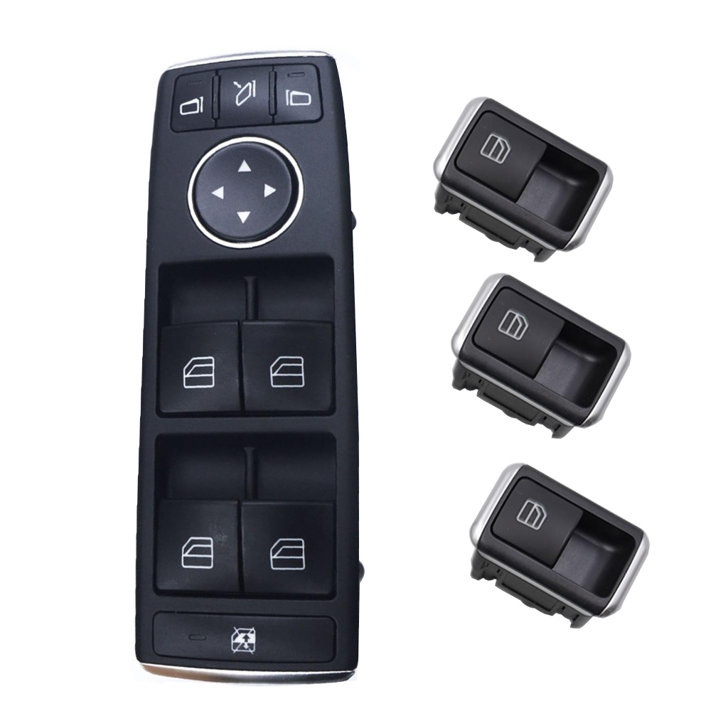 A 2049055402   新しい電力マスターウィンドウスイッチメルセデスベンツ W204 W212 C207 A207 C E クラス X204 A 2128208310   A 2049058202