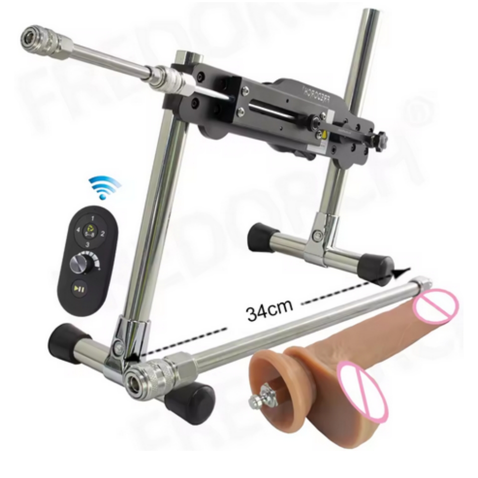 FREDORCH 86W Kabellose und kabelgebundene Sexmaschine mit Fernbedienung, Masturbations-Liebesmaschine, verbesserte Anti-Rotations-Liebesmaschine für Frauen, Sexspielzeug