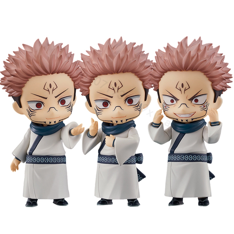 10 cm magische lijn anime figuur # 1834 Romen Sukuna Acchion Figuren Satoru Wederzijdse Hulp Kojo Yuji Beeldje Kocchion Model Pop Speelgoed