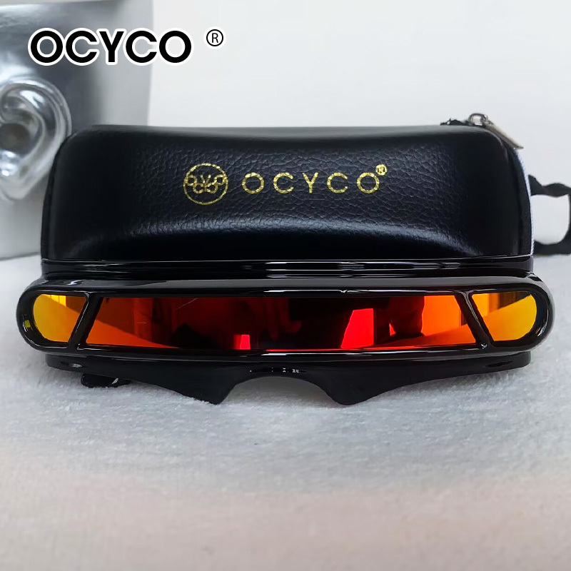 แว่นกันแดดโพลาไรซ์ OCYCO 2026 X-men Cyclops สำหรับคอสเพลย์  สำหรับผู้ชายและผู้หญิง วัสดุเมมโมรี่  ดีไซน์เนอร์ พร้อมกล่อง