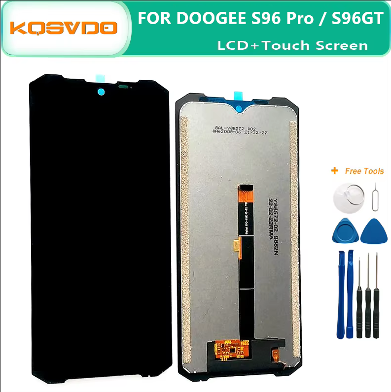 Оригинальный новый для Doogee S96 Pro GT, замена ЖК-дисплея, ЖК-экран и дигитайзер в сборе для ремонта сотового телефона S96 Pro