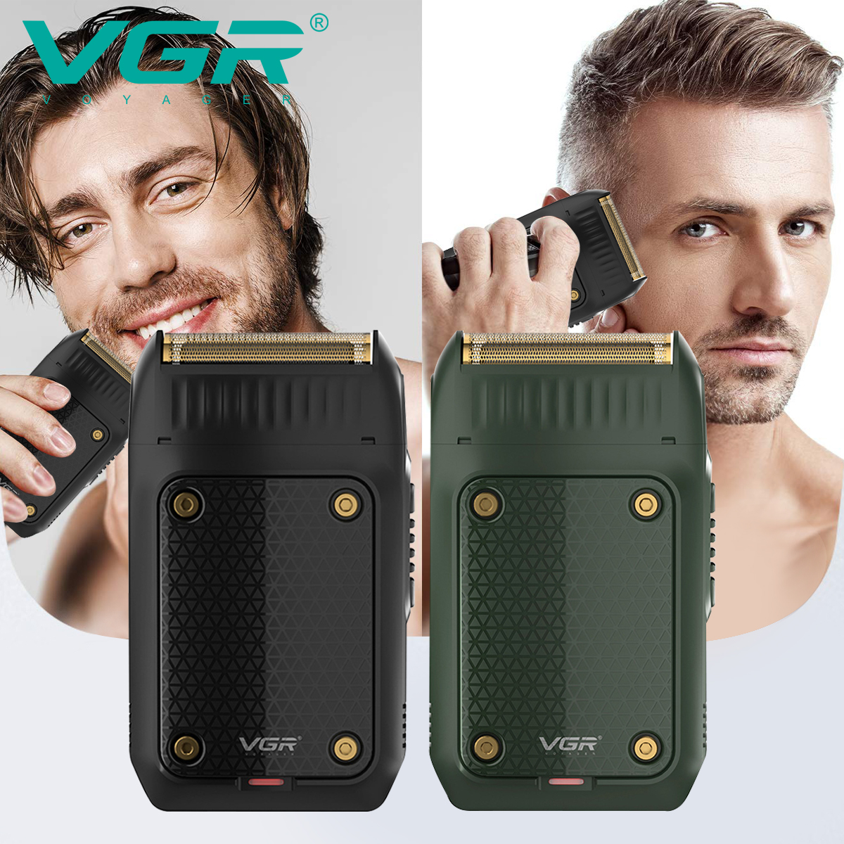 Vgr 353 Bart rasierer profession eller Haars ch neider elektrische Gesichts rasier maschine Herren USB-Aufladung Sicherheits gesichts rasierer für Männer