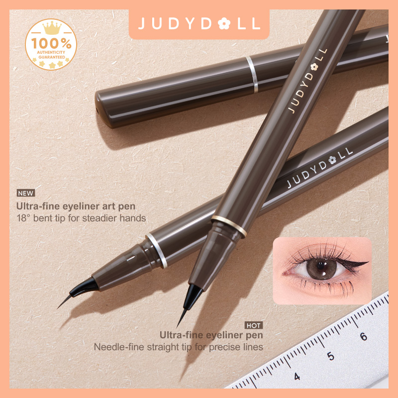 Жидкая подводка для глаз Judydoll Precision, ультратонкий наконечник, водостойкая, не размазывается, стойкость 24 часа, идеально подходит для контура ресниц