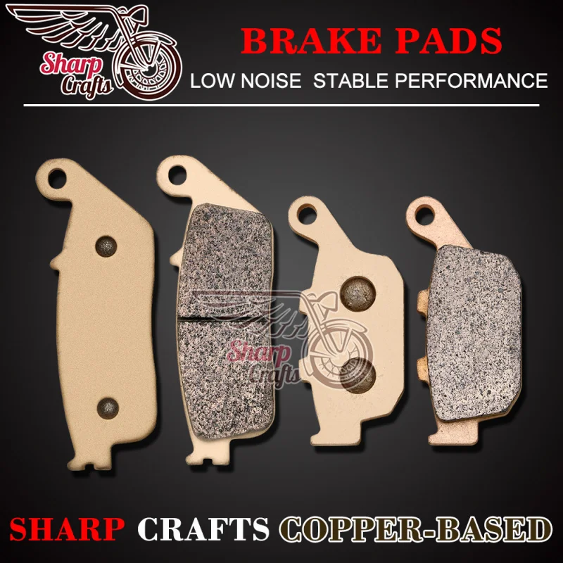 รถจักรยานยนต์โลหะทองแดง-ด้านหน้าเบรคดิสก์สำหรับHONDA VTR250 CTX700 D/N NC700X S CB300/500 CBR300/500 CMX500/300