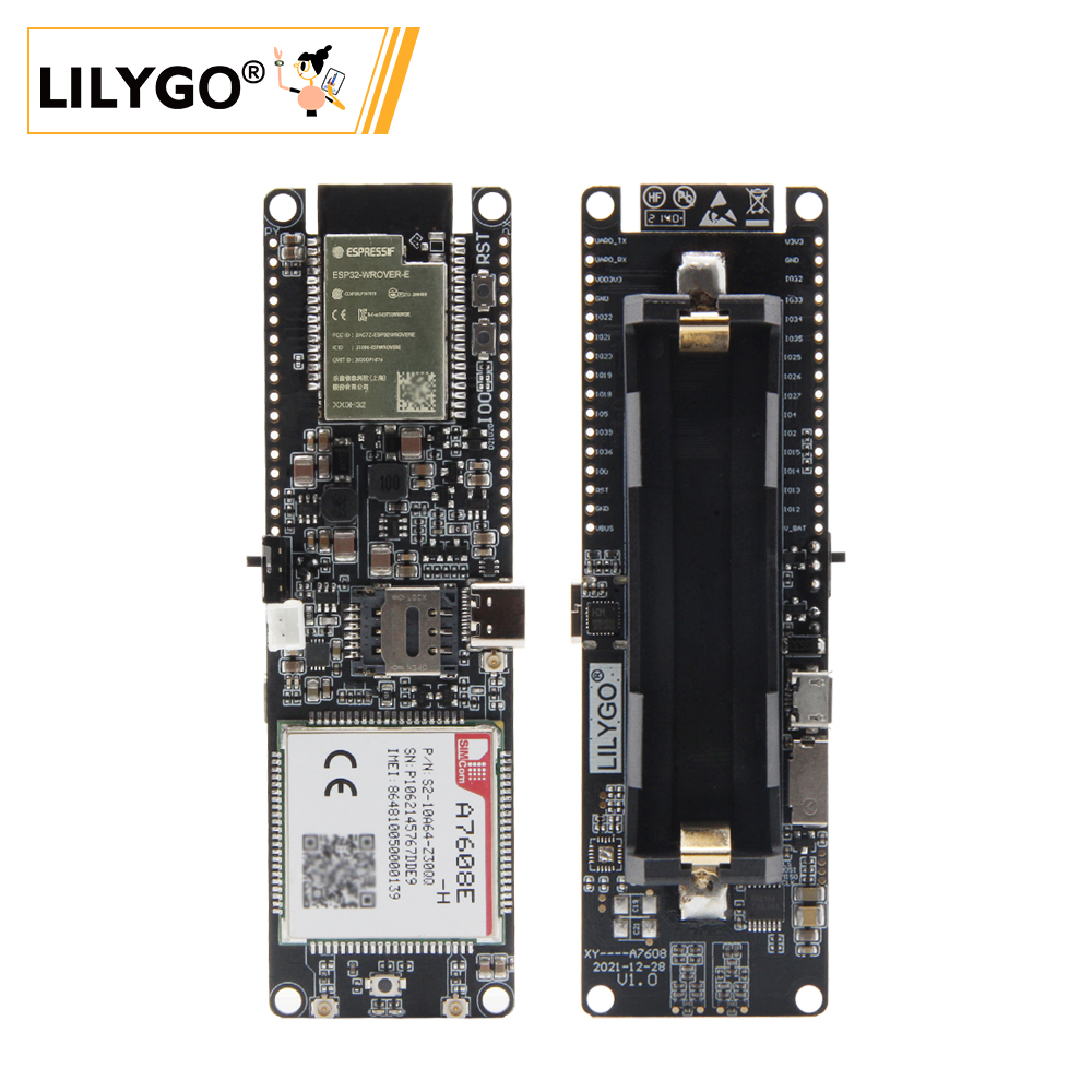 LILYGO® T-SIM A7608E-H A7608SA-H ESP32 LTE Cat 4 High Speed 4G Netzwerk GPS Antenne Drahtlose WiFi Bluetooth Entwicklung Bord