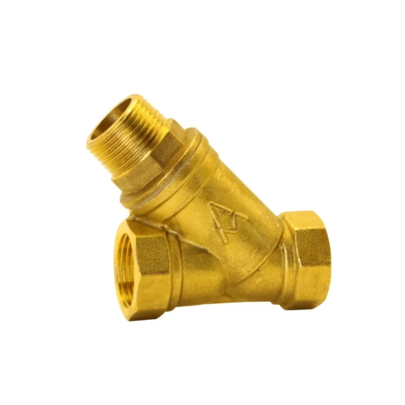 20mm 25mm Brass Y Type Filter Valve for Filter Water Impurity Strainer Female Thread 3 Way Check Valve