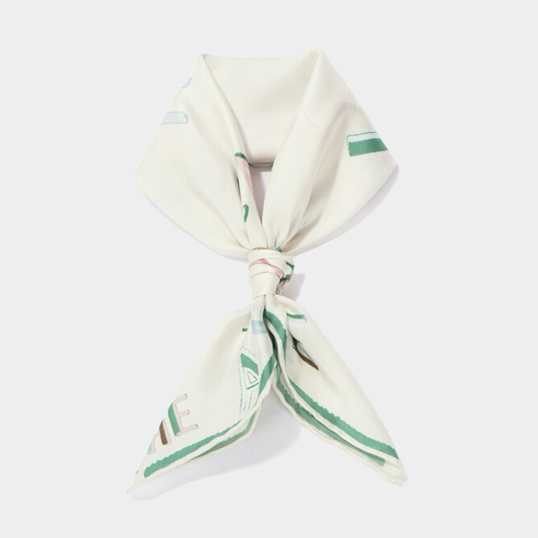 Lemon Cheese Early Autumn Casual Faion Letter Pattern Color Blo Scarf Silk Scarf Decorative Long Rectangle ex