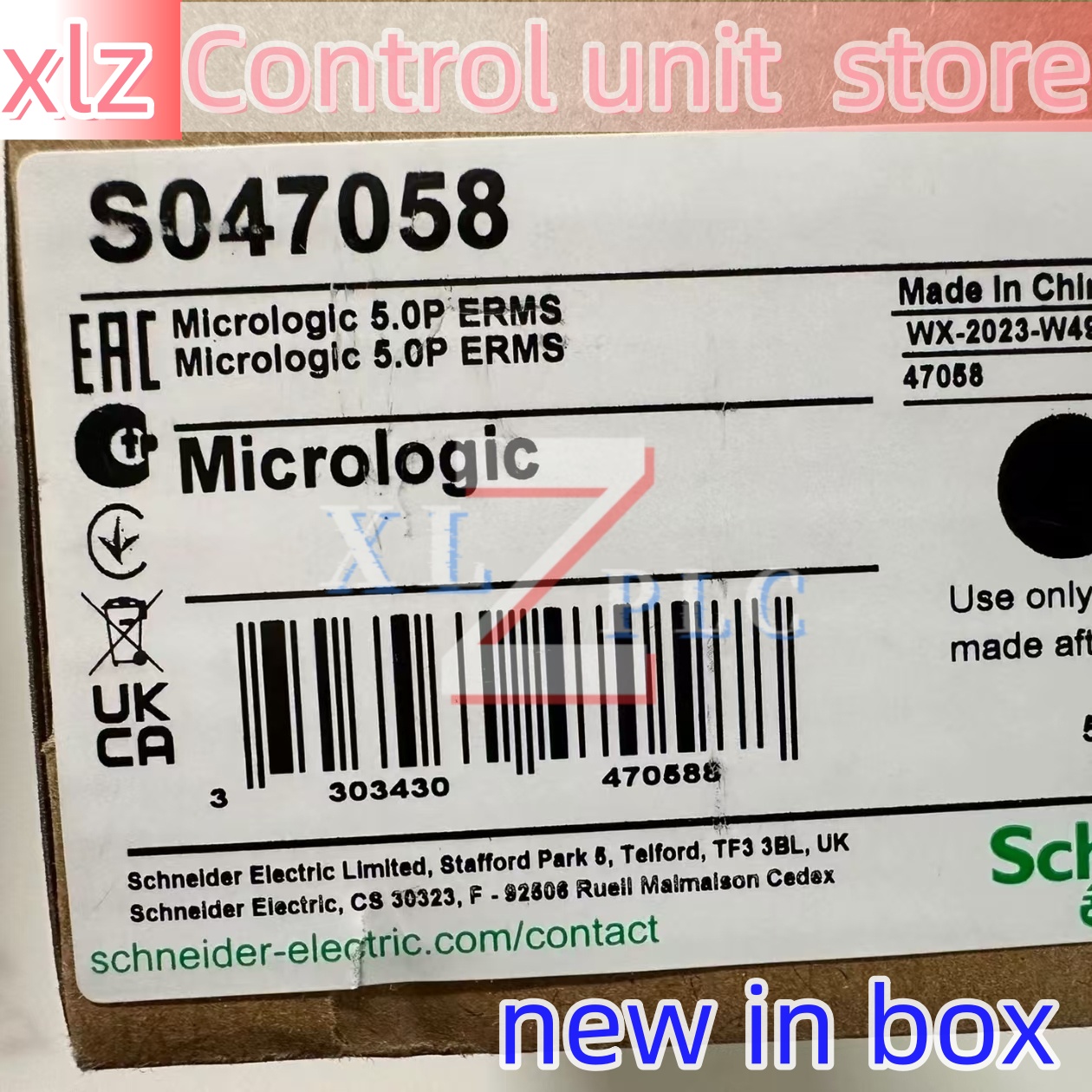 new in stock  micrologic 5.0P 47058  micrologic 6.0A 33073  Control unit